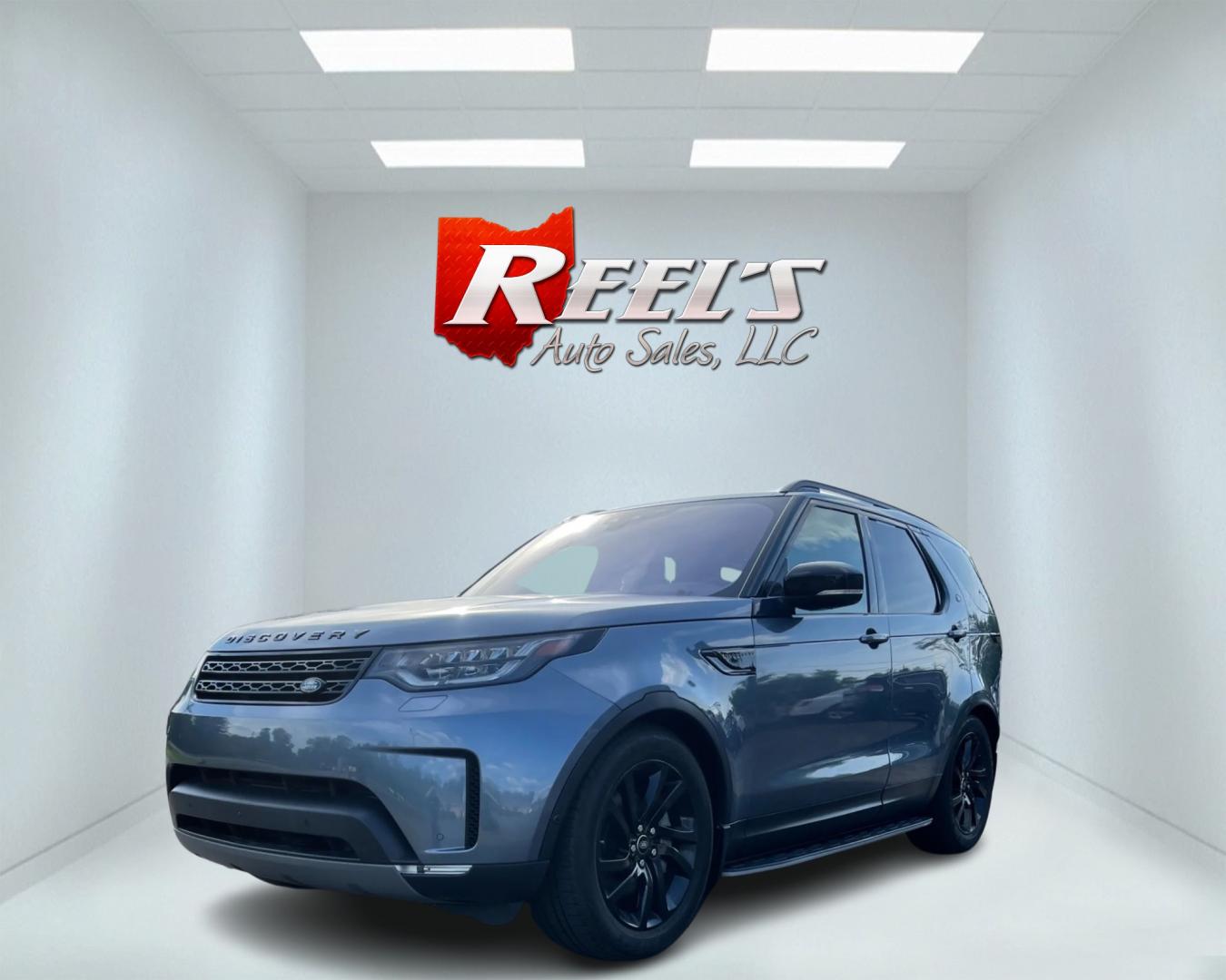 2018 Blue /Black Land Rover Discovery HSE (SALRR2RV5JA) with an 3.0L V6 DOHC 24V Supercharged engine, 8A transmission, located at 11115 Chardon Rd. , Chardon, OH, 44024, (440) 214-9705, 41.580246, -81.241943 - Photo#0